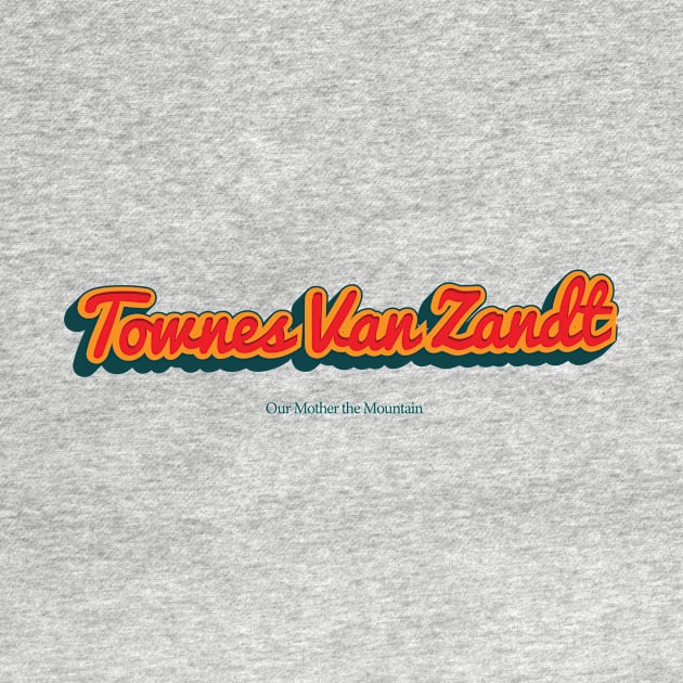 Townes Van Zandt by PowelCastStudio
